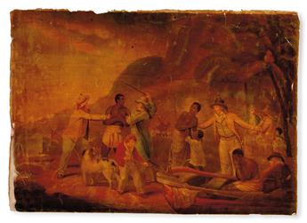 (SLAVERY AND ABOLITION.) MORLAND, GEORGE Slave Trade.